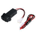 2.1A Dual USB Port Socket Car Parts Cellphone Chargeur GPS pour Mitsubishi